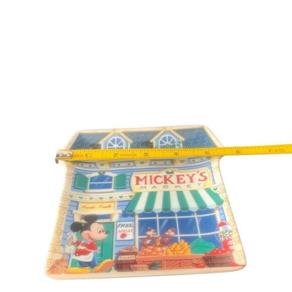 Vintage Disney Retired Mickey’s Market Mickey’s Village House Plaque - Picture 6 of 6